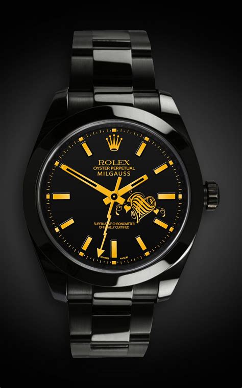 rolex watch black|black rolex watches for men.